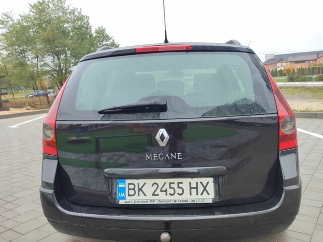 Рено Меган 2005 у Вараш (Кузнецовськ) на Automoto.ua Чорний Рено Меган, об'ємом двигуна 1.9 л та пробігом 280 тис. км за 3350 $, фото 3 на Automoto.ua