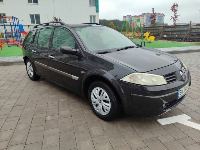 Рено Меган 2005 у Вараш (Кузнецовськ) на Automoto.ua Чорний Рено Меган, об'ємом двигуна 1.9 л та пробігом 280 тис. км за 3350 $, фото 5 на Automoto.ua