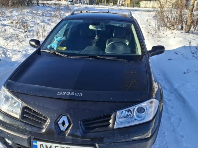 Черный Рено Меган, объемом двигателя 1.6 л и пробегом 215 тыс. км за 5300 $, фото 4 на Automoto.ua