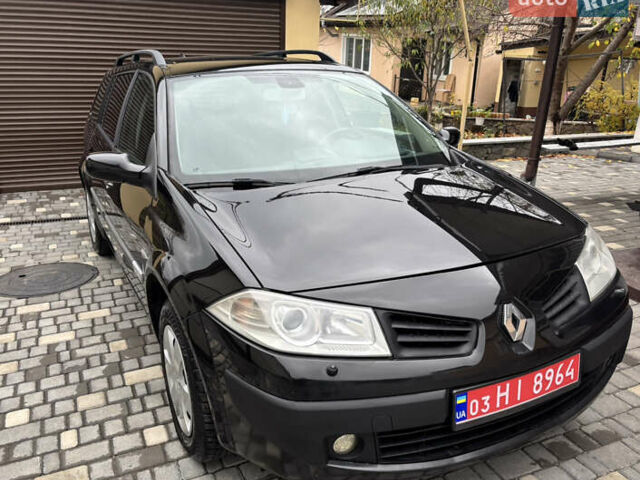 Черный Рено Меган, объемом двигателя 1.6 л и пробегом 229 тыс. км за 5400 $, фото 3 на Automoto.ua