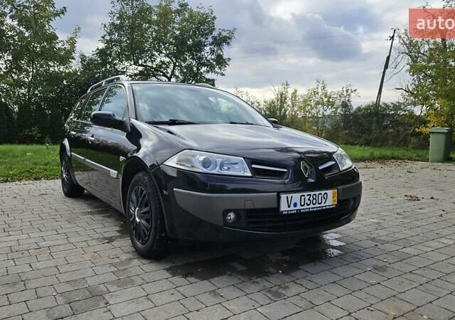 Черный Рено Меган, объемом двигателя 1.6 л и пробегом 199 тыс. км за 4850 $, фото 4 на Automoto.ua