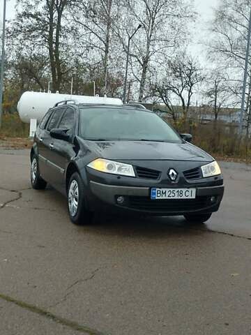 Черный Рено Меган, объемом двигателя 1.6 л и пробегом 283 тыс. км за 4750 $, фото 1 на Automoto.ua