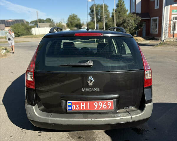 Чорний Рено Меган, об'ємом двигуна 1.6 л та пробігом 222 тис. км за 5300 $, фото 6 на Automoto.ua