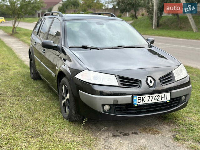 Рено Меган 2006 в Ровно на Automoto.ua Черный Рено Меган, объемом двигателя 1.87 л и пробегом 405 тыс. км за 4950 $, фото 2 на Automoto.ua