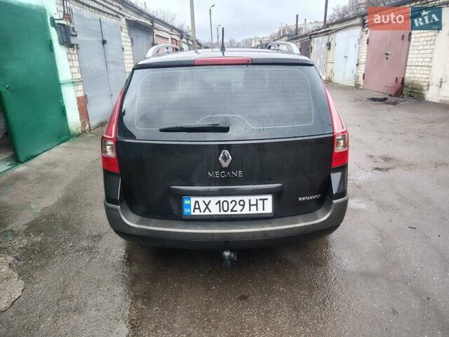 Черный Рено Меган, объемом двигателя 2 л и пробегом 261 тыс. км за 5500 $, фото 3 на Automoto.ua