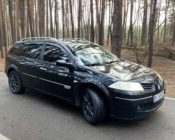 Черный Рено Меган, объемом двигателя 1.6 л и пробегом 326 тыс. км за 4900 $, фото 3 на Automoto.ua