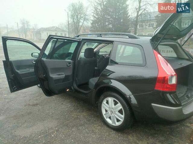 Чорний Рено Меган, об'ємом двигуна 1.6 л та пробігом 163 тис. км за 5600 $, фото 17 на Automoto.ua