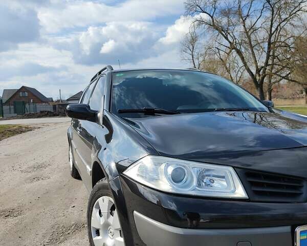 Черный Рено Меган, объемом двигателя 1.6 л и пробегом 181 тыс. км за 5900 $, фото 12 на Automoto.ua