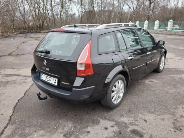 Черный Рено Меган, объемом двигателя 1.6 л и пробегом 226 тыс. км за 4999 $, фото 3 на Automoto.ua