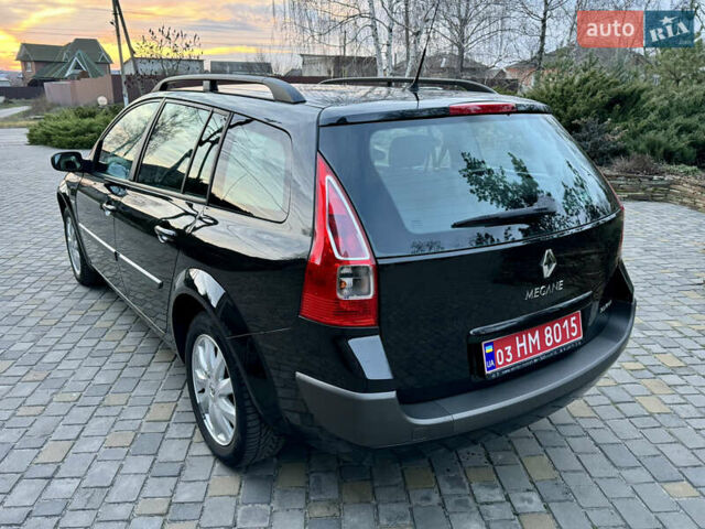 Черный Рено Меган, объемом двигателя 1.6 л и пробегом 68 тыс. км за 6899 $, фото 5 на Automoto.ua