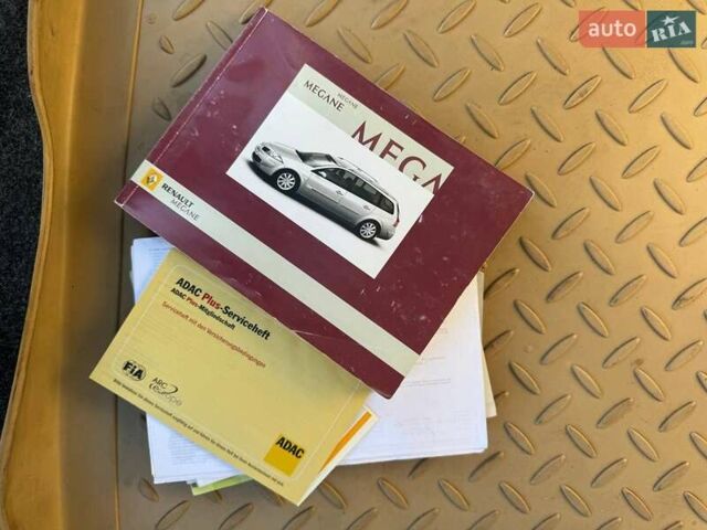 Черный Рено Меган, объемом двигателя 1.6 л и пробегом 348 тыс. км за 4700 $, фото 11 на Automoto.ua