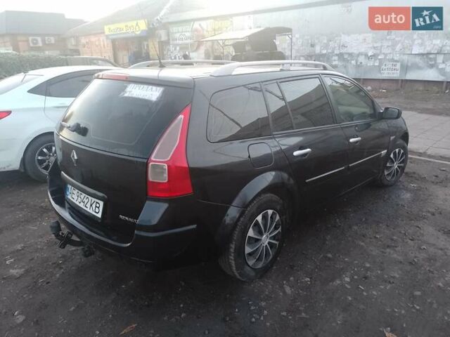 Рено Меган 2006 в Новомосковске на Automoto.ua Черный Рено Меган, объемом двигателя 1.87 л и пробегом 355 тыс. км за 4600 $, фото 1 на Automoto.ua