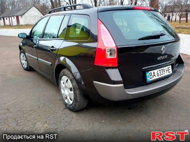 Черный Рено Меган, объемом двигателя 1.6 л и пробегом 150 тыс. км за 5800 $, фото 2 на Automoto.ua