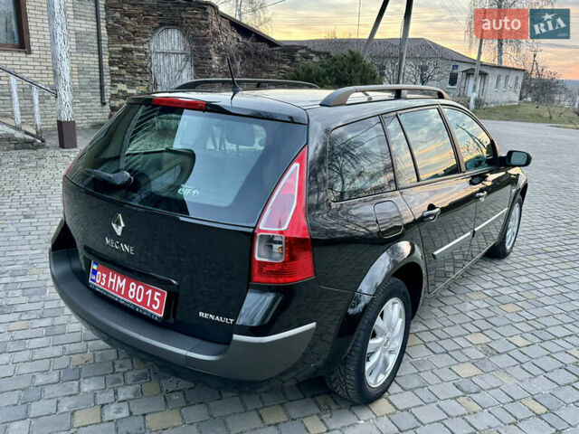Черный Рено Меган, объемом двигателя 1.6 л и пробегом 68 тыс. км за 6899 $, фото 7 на Automoto.ua