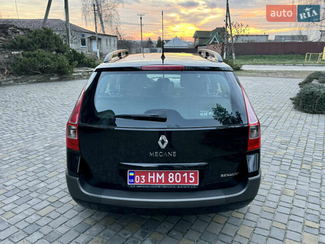 Черный Рено Меган, объемом двигателя 1.6 л и пробегом 68 тыс. км за 6899 $, фото 6 на Automoto.ua