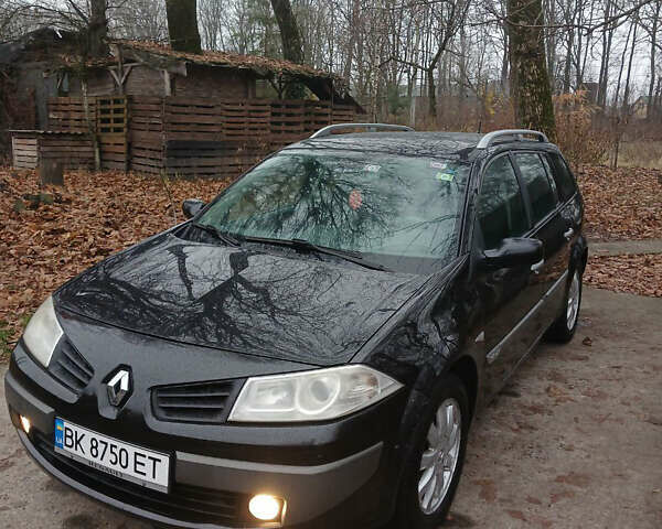 Черный Рено Меган, объемом двигателя 1.6 л и пробегом 264 тыс. км за 3700 $, фото 3 на Automoto.ua