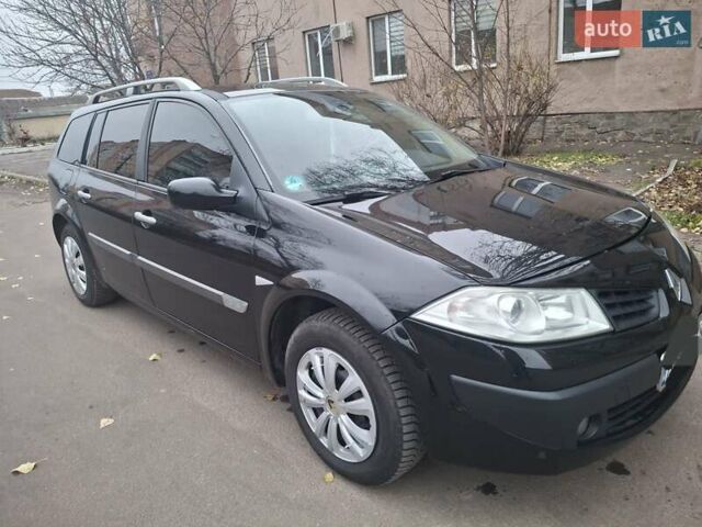 Черный Рено Меган, объемом двигателя 1.6 л и пробегом 215 тыс. км за 5700 $, фото 8 на Automoto.ua