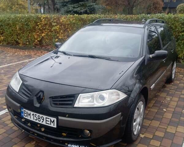 Черный Рено Меган, объемом двигателя 1.6 л и пробегом 252 тыс. км за 5399 $, фото 14 на Automoto.ua