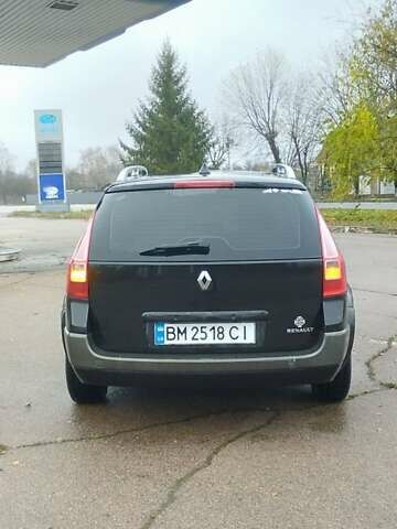 Черный Рено Меган, объемом двигателя 1.6 л и пробегом 283 тыс. км за 4750 $, фото 9 на Automoto.ua