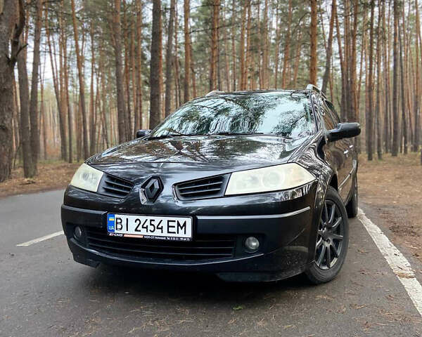 Черный Рено Меган, объемом двигателя 1.6 л и пробегом 326 тыс. км за 4900 $, фото 1 на Automoto.ua