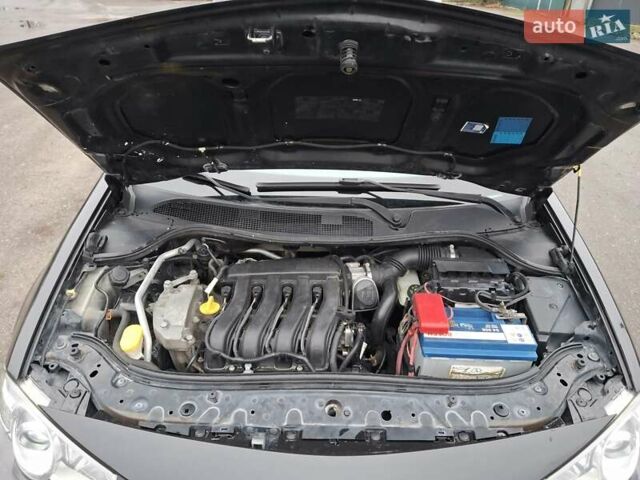 Черный Рено Меган, объемом двигателя 1.6 л и пробегом 226 тыс. км за 4999 $, фото 22 на Automoto.ua