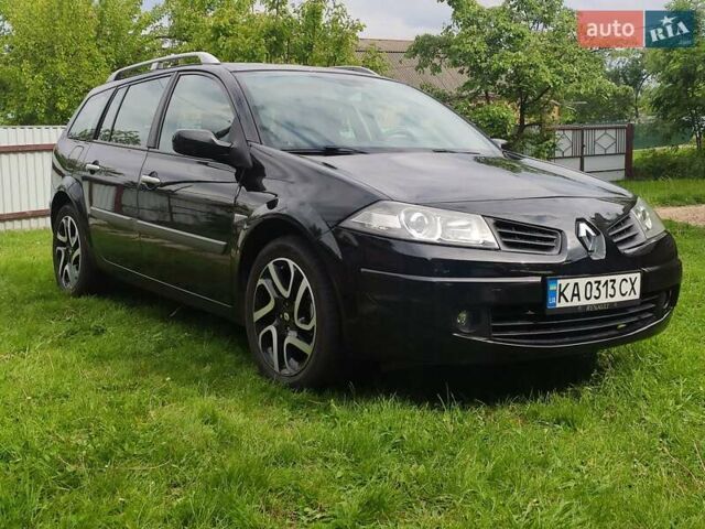 Черный Рено Меган, объемом двигателя 2 л и пробегом 214 тыс. км за 5600 $, фото 4 на Automoto.ua