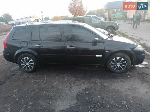 Рено Меган 2006 в Новомосковске на Automoto.ua Черный Рено Меган, объемом двигателя 1.87 л и пробегом 355 тыс. км за 4600 $, фото 4 на Automoto.ua