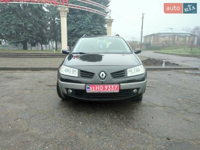 Чорний Рено Меган, об'ємом двигуна 1.6 л та пробігом 163 тис. км за 5600 $, фото 13 на Automoto.ua