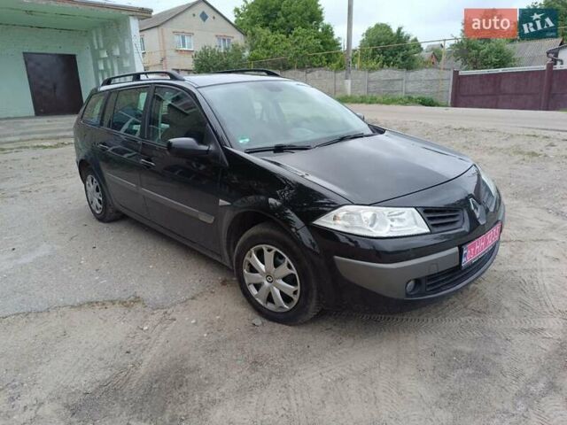 Черный Рено Меган, объемом двигателя 1.6 л и пробегом 186 тыс. км за 5600 $, фото 2 на Automoto.ua