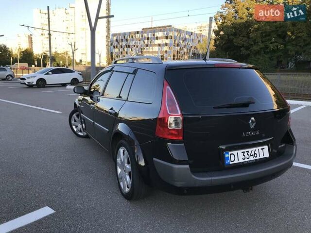 Черный Рено Меган, объемом двигателя 2 л и пробегом 272 тыс. км за 5250 $, фото 4 на Automoto.ua