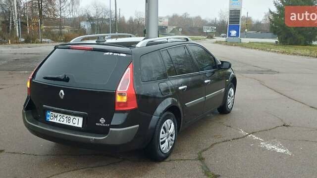 Черный Рено Меган, объемом двигателя 1.6 л и пробегом 283 тыс. км за 4750 $, фото 7 на Automoto.ua