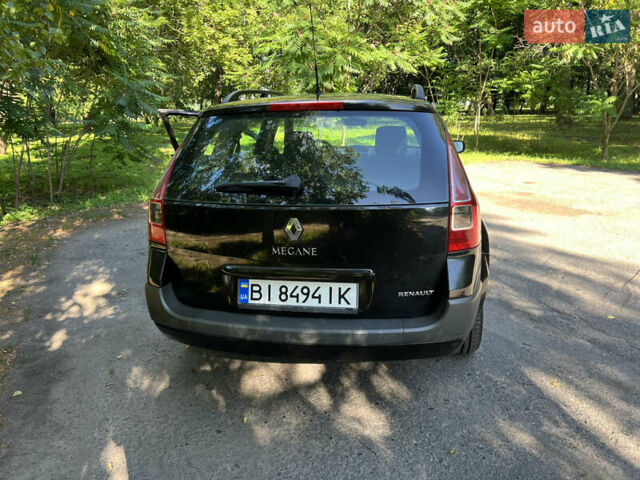 Черный Рено Меган, объемом двигателя 1.6 л и пробегом 200 тыс. км за 6750 $, фото 6 на Automoto.ua