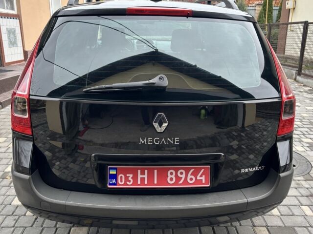 Черный Рено Меган, объемом двигателя 1.6 л и пробегом 229 тыс. км за 5400 $, фото 2 на Automoto.ua