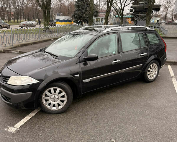 Черный Рено Меган, объемом двигателя 1.6 л и пробегом 257 тыс. км за 4500 $, фото 5 на Automoto.ua