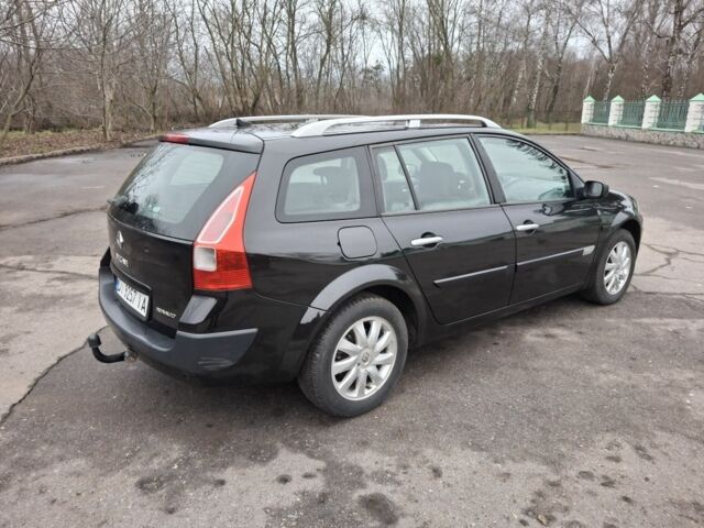 Черный Рено Меган, объемом двигателя 1.6 л и пробегом 226 тыс. км за 4999 $, фото 14 на Automoto.ua