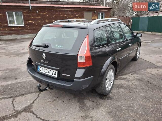 Черный Рено Меган, объемом двигателя 1.6 л и пробегом 226 тыс. км за 4999 $, фото 3 на Automoto.ua