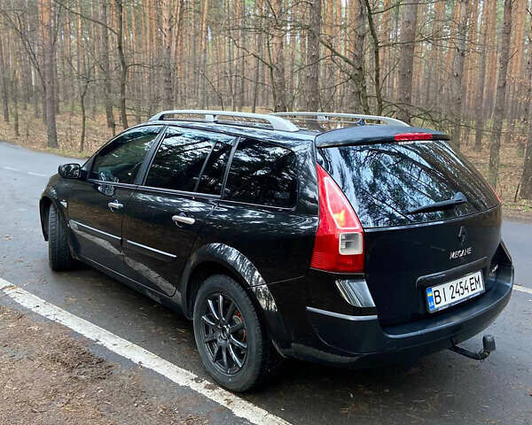 Черный Рено Меган, объемом двигателя 1.6 л и пробегом 326 тыс. км за 4900 $, фото 5 на Automoto.ua