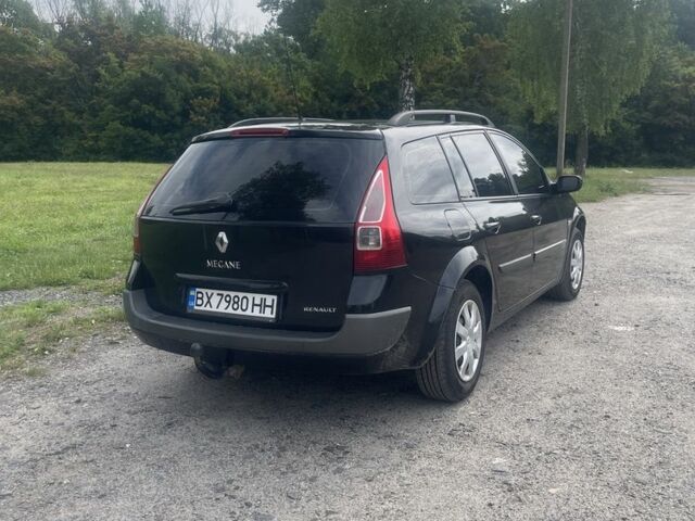 Рено Меган 2006 в Красилове на Automoto.ua Черный Рено Меган, объемом двигателя 1.9 л и пробегом 308 тыс. км за 5000 $, фото 9 на Automoto.ua