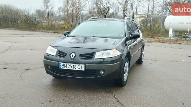 Черный Рено Меган, объемом двигателя 1.6 л и пробегом 283 тыс. км за 4750 $, фото 3 на Automoto.ua