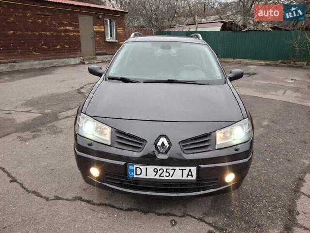 Черный Рено Меган, объемом двигателя 1.6 л и пробегом 226 тыс. км за 4999 $, фото 12 на Automoto.ua