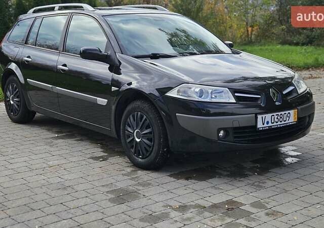 Черный Рено Меган, объемом двигателя 1.6 л и пробегом 199 тыс. км за 4850 $, фото 6 на Automoto.ua