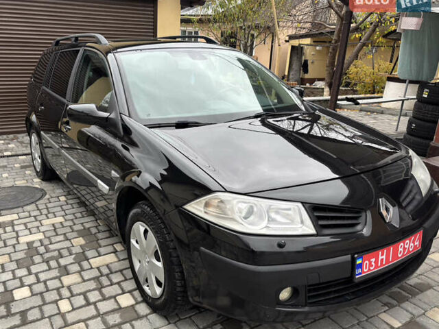 Черный Рено Меган, объемом двигателя 1.6 л и пробегом 229 тыс. км за 5100 $, фото 6 на Automoto.ua