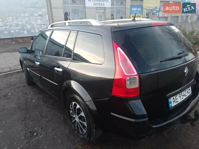 Рено Меган 2006 в Новомосковске на Automoto.ua Черный Рено Меган, объемом двигателя 1.87 л и пробегом 355 тыс. км за 4600 $, фото 2 на Automoto.ua