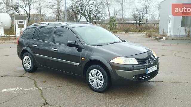 Черный Рено Меган, объемом двигателя 1.6 л и пробегом 283 тыс. км за 4750 $, фото 11 на Automoto.ua