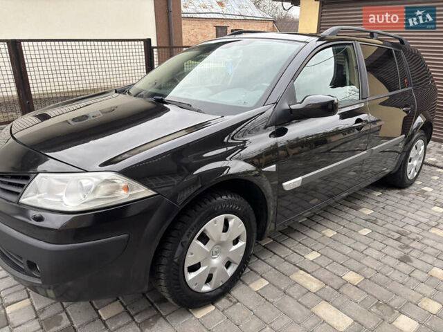 Черный Рено Меган, объемом двигателя 1.6 л и пробегом 229 тыс. км за 5400 $, фото 1 на Automoto.ua