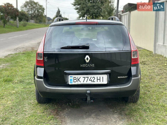 Черный Рено Меган, объемом двигателя 1.87 л и пробегом 404 тыс. км за 3750 $, фото 6 на Automoto.ua