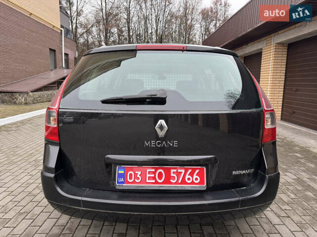 Черный Рено Меган, объемом двигателя 1.6 л и пробегом 203 тыс. км за 4850 $, фото 6 на Automoto.ua