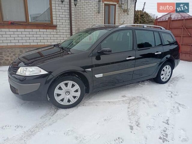 Черный Рено Меган, объемом двигателя 1.6 л и пробегом 217 тыс. км за 5700 $, фото 1 на Automoto.ua