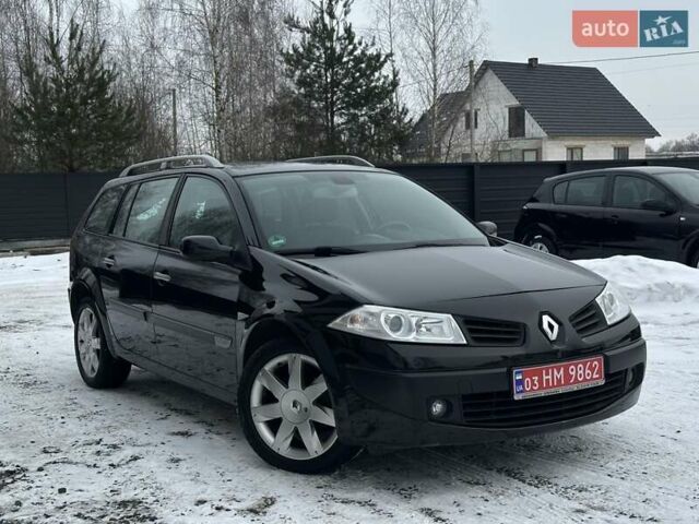Чорний Рено Меган, об'ємом двигуна 2 л та пробігом 274 тис. км за 5600 $, фото 1 на Automoto.ua