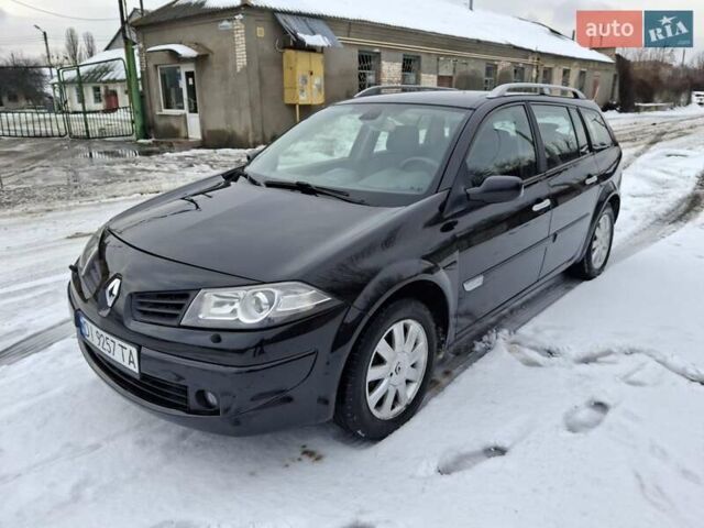 Черный Рено Меган, объемом двигателя 1.6 л и пробегом 226 тыс. км за 4999 $, фото 12 на Automoto.ua